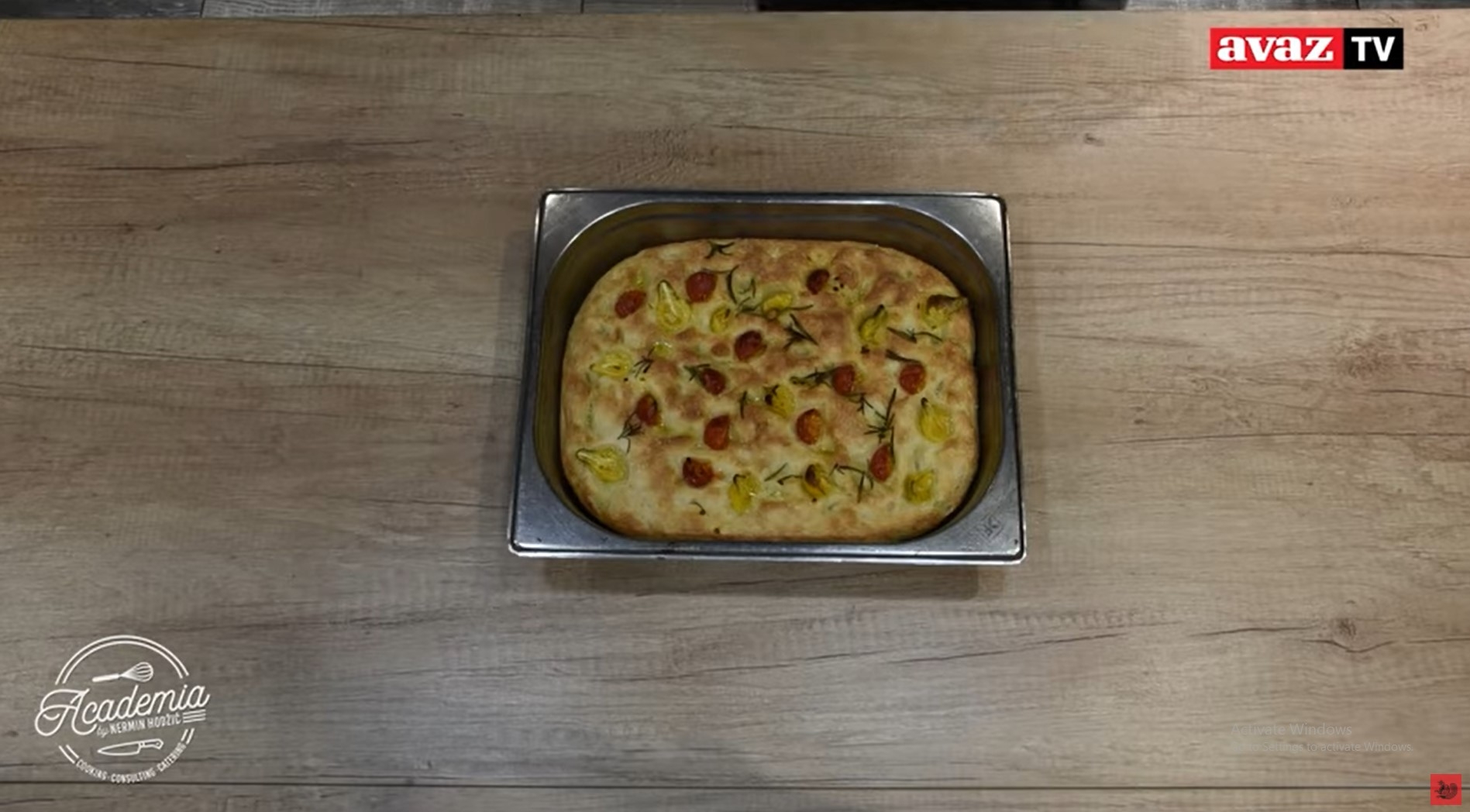 Pod kuharskom palicom Nermina Hodžića: Foccacia / Fokača italijanski hljeb