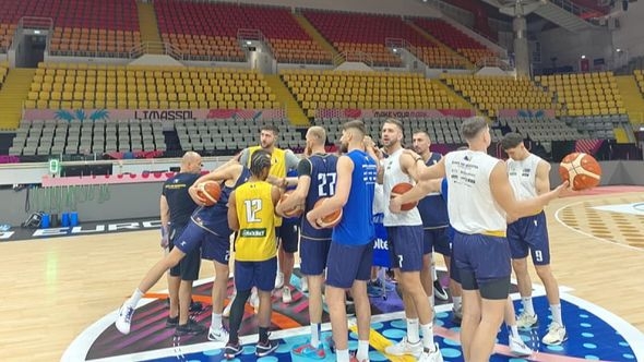 Košarkaši BiH odradili prvi trening na Kipru