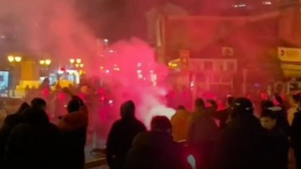 Video / Veliko slavlje u Novom Pazaru nakon plasmana Zmajeva na Mundijal