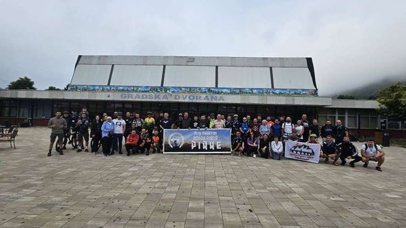 U Goraždu počeo 5. Memorijalni biciklistički pohod "Adnan Pirija Pirke"