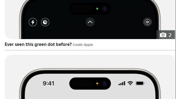 Apple otkriva šta znače zelene i narandžaste tačke na vašem iPhone-u