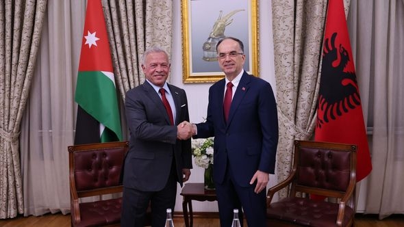 Kralj Jordana Abdulah II s Begajem u Tirani: Razgovarali o Palestini i Kosovu