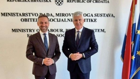 Čović i Piletić razgovarali u Zagrebu o socijalnim projektima i evropskom putu BiH