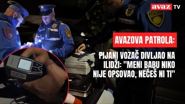 Pijani vozač divljao na Ilidži: "Meni babu niko nije opsovao, nećeš ni ti"