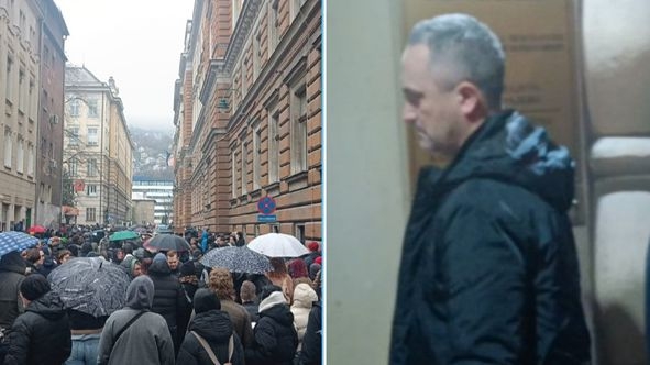 Demonstranti poručili na skupu: Vozaču sarajevskog tramvaja nije određen pritvor