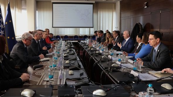 Delegacija Vlade FBiH s Ginkelom, predstavnicima USTDA i kompanije Bechtel: Južna interkonekcija je prioritet