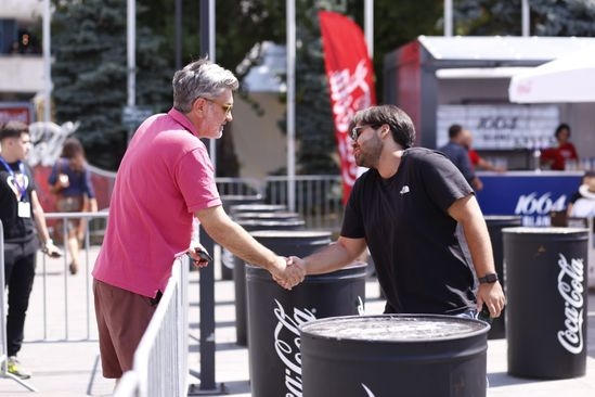 Euforija na vrhuncu: Stigli Mirsad Purivatra i Srđan Vuletić