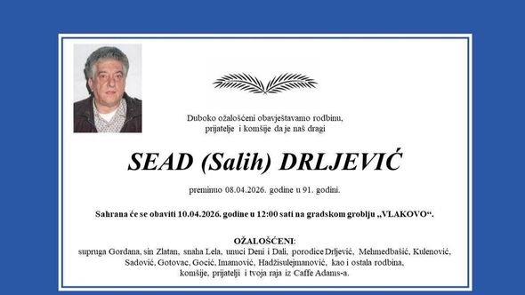 Preminuo Sead Drljević, legendarni vlasnik Adams's Caffe-a