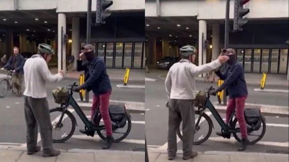 Benedikt Kamberbač snimljen tokom prepirke u saobraćaju: Prolaznici svjedočili incidentu