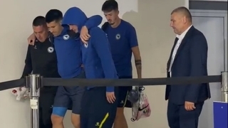 Video / Ovo ne izgleda nimalo dobro: Pogledajte kako je Hadžikić napustio Koševo