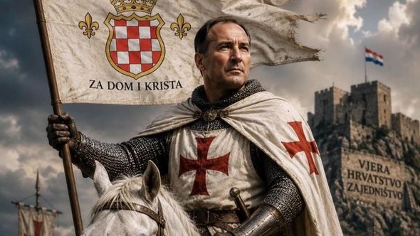 Igor Štimac objavio AI prikaz sebe kao viteza-križara s motivima Herceg-Bosne: Privlačenje pažnje i provokacija