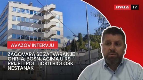 Ćamil Duraković: Zagovara se zatvaranje OHR-a, Bošnjacima u RS prijeti politički i biološki nestanak