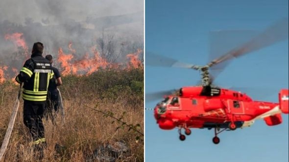 Video / Piloti iz Srbije nemaju sekund odmora: Od jutros izbacili 248 tona vode u borbi za ljudske živote u Crnoj Gori