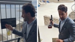 Hrvatski političar brusilicom skinuo katanac na prilazu privatnoj plaži kod hotela Hilton u Rijeci