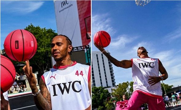 Uoči utrke u Majamiju: Hamilton pokazao košarkaške vještine, ali i humanu stranu
