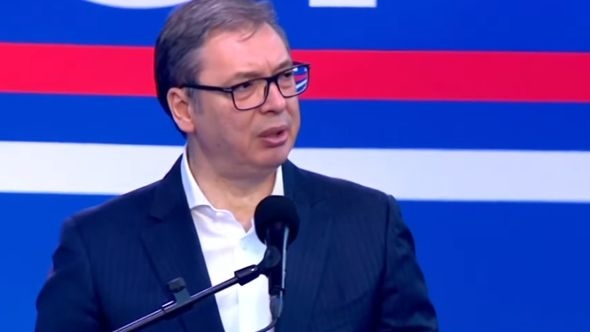 Svenarodni sabor u Nišu: Počeo je centralni skup, obratio se i Vučić