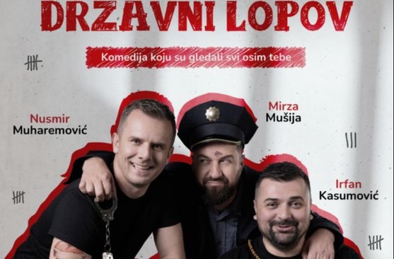Komedija "Državni lopov" gostuje u Švicarskoj i Nizozemskoj