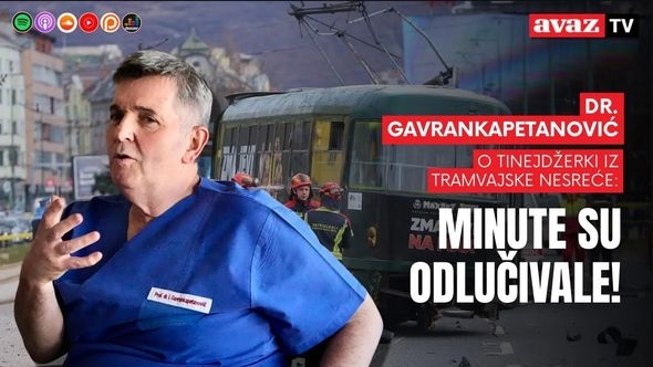 Dr. Gavrankapetanović o tinejdžerki iz tramvajske nesreće: Minute su odlučivale, ključno je da je vozilo Doma zdravlja bilo tu!