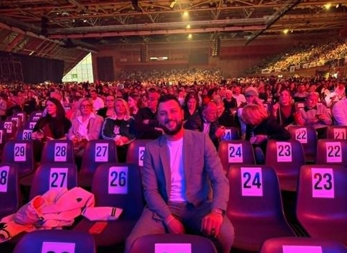 Denijal Ahmetović i Neno Murić na završnom koncertu Čole