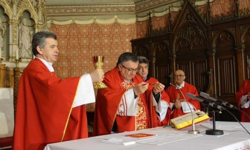 Kardinal Vinko Puljić predvodio misu - Avaz