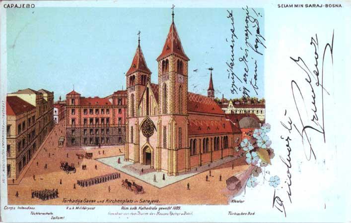 Katedrala Srca Isusova u Sarajevu 1889. godine - Avaz