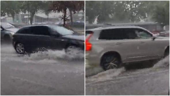 Poplavljena saobraćajnica - Avaz