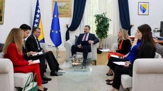 Konaković s ambasadorom Bigsom: Fokus BiH ostaje usmjeren na implementaciju ključnih prioriteta
