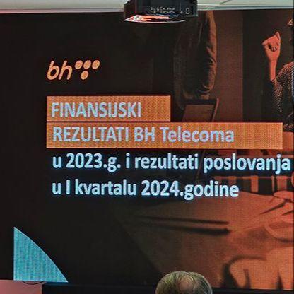 Finansijski rezultati BH Telecoma u 2023. godini i rezultati poslovanja u I kvartalu 2024.godine BH Telecom kao vodeći digitalni integrator BiH